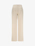 Pantalon ample coupe droite - Beige - 4