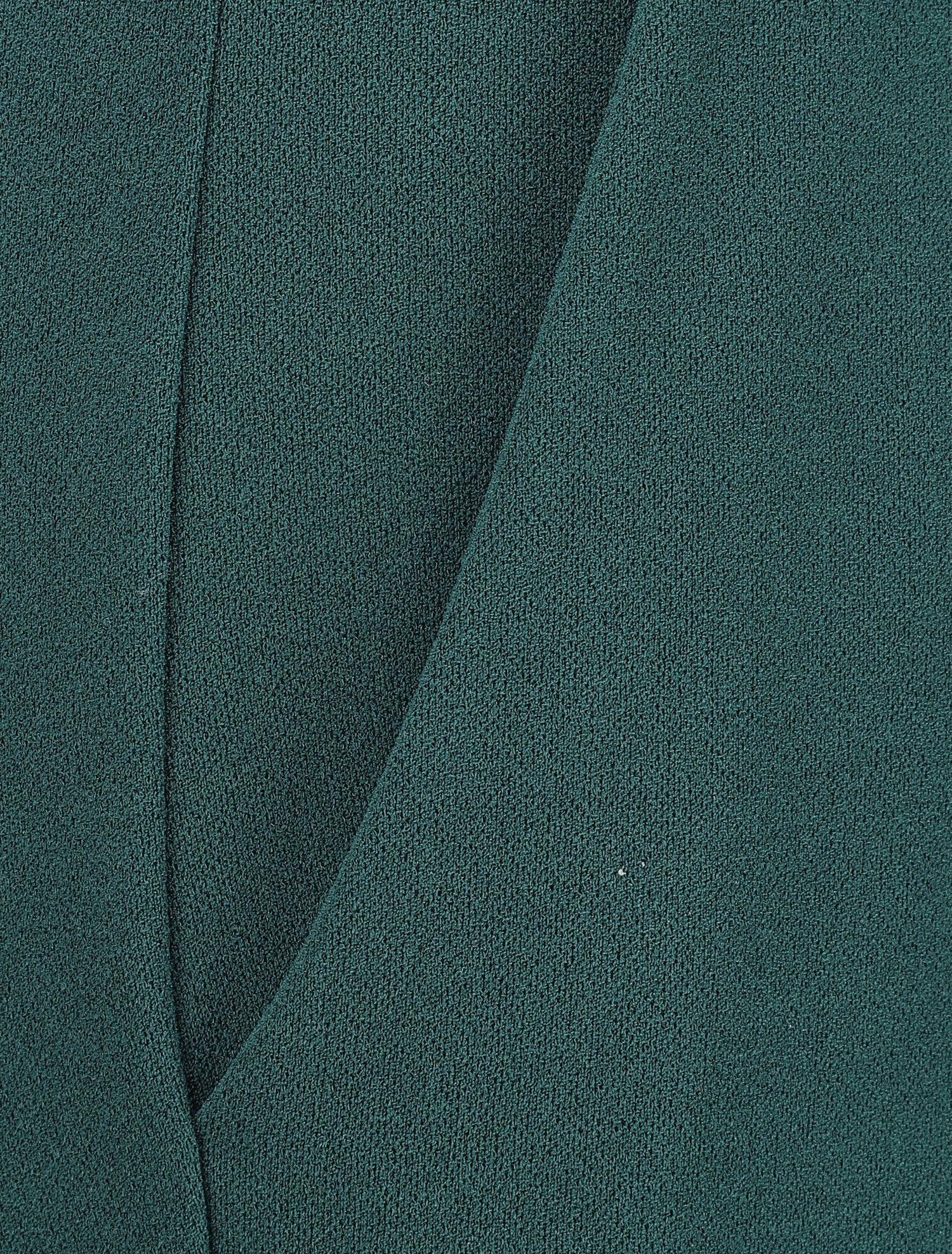 Pantalon droit à taille élastiquée - Vert sapin - 3