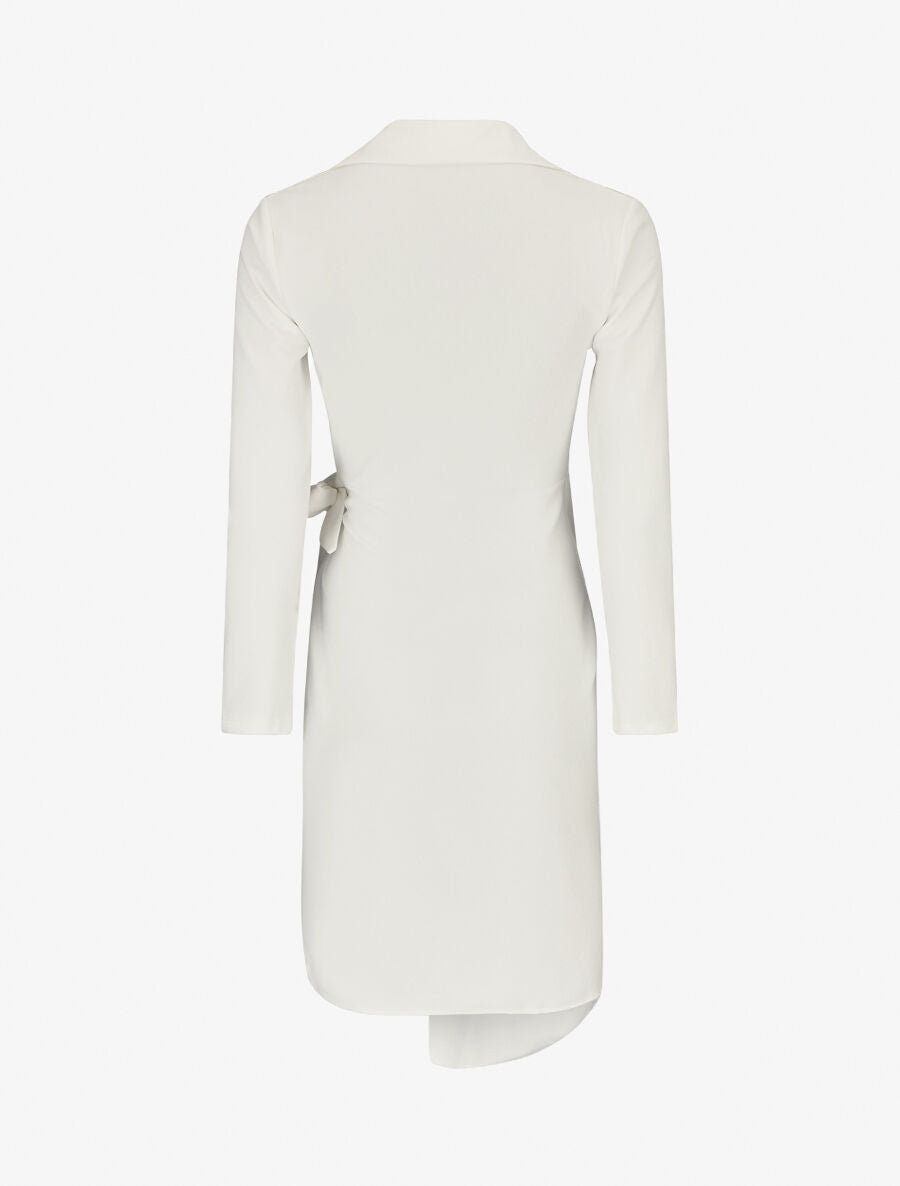 Robe unie portefeuille trompe-l&