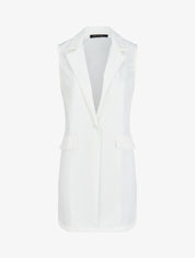 Blazer sans manches - Blanc - 3