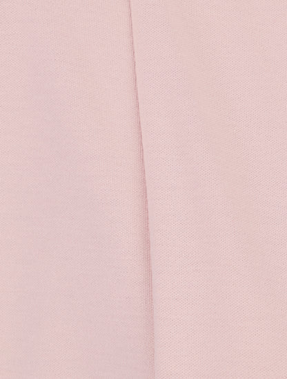 Gilet droit ouvert uni - Rose - 3