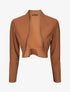 Boléro classique col droit - Camel - 1