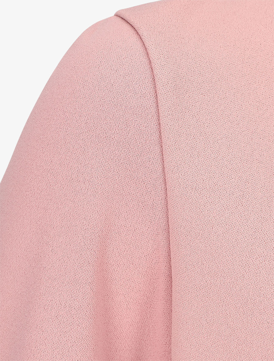 Boléro classique col droit - Rose - 3