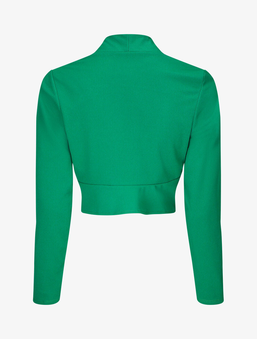 Boléro classique col droit - Vert - 2