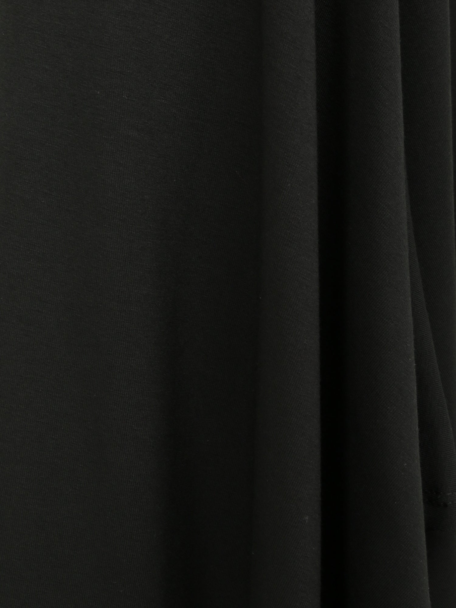 Pantalon ample à bords asymétriques - Noir - 4