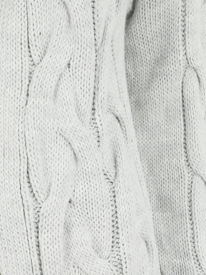 Gilet mi-long à capuche - Gris clair - 3