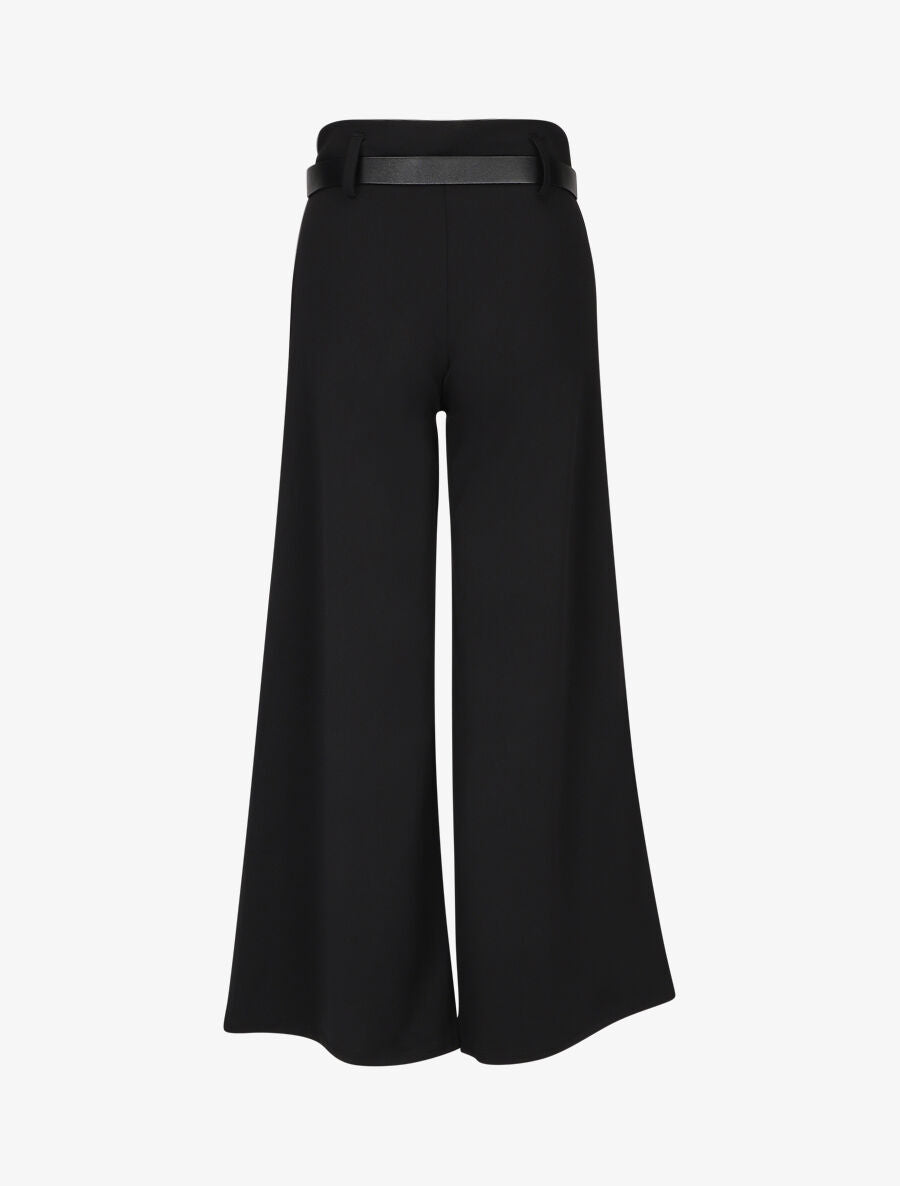 Pantalon fluide coupe ample - Noir - 2