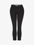 Pantalon droit à poches fantaisies - Noir - 4