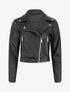 Perfecto court en simili - Noir - 1