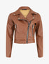 Perfecto court en simili - Marron - 4