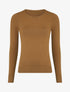 Pull fin uni ajusté - Camel - 1