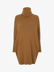 Pull col roulé oversize - Camel - 1