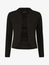 Veste courte à col cranté - Noir - 4