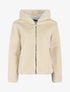 Manteau à capuche en fourrure synthétique - Beige clair - 5