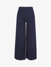 Pantalon ample coupe droite - Marine - 1
