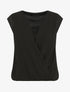 Top cache-coeur uni sans manches - Noir - 5