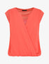 Top cache-coeur uni sans manches - Corail - 5