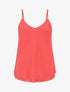 Caraco fluide uni col V - Corail - 6