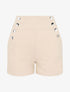 Short à pont taille empire - Beige - 4