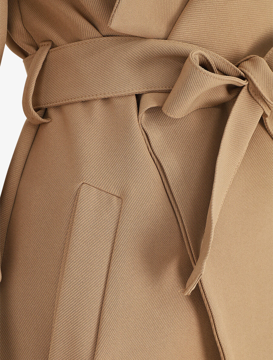 Trench droit mi-long - Camel - 3