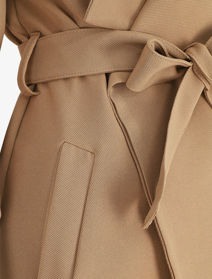 Trench droit mi-long - Camel - 3