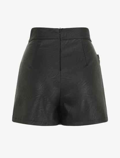 Short en simili trompe l&