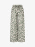 Pantalon ample à imprimé graphique - Vert d&