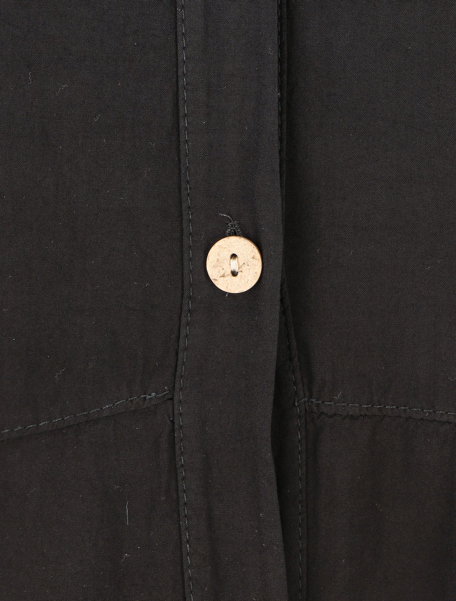Chemise fluide oversize - Noir - 3