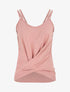 Top uni et bas croisés - Rose - 1