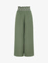 Pantalon ample à taille élastiquée - Kaki - 5