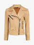 Veste courte en suédine - Beige - 1