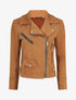 Veste courte en suédine - Camel - 4