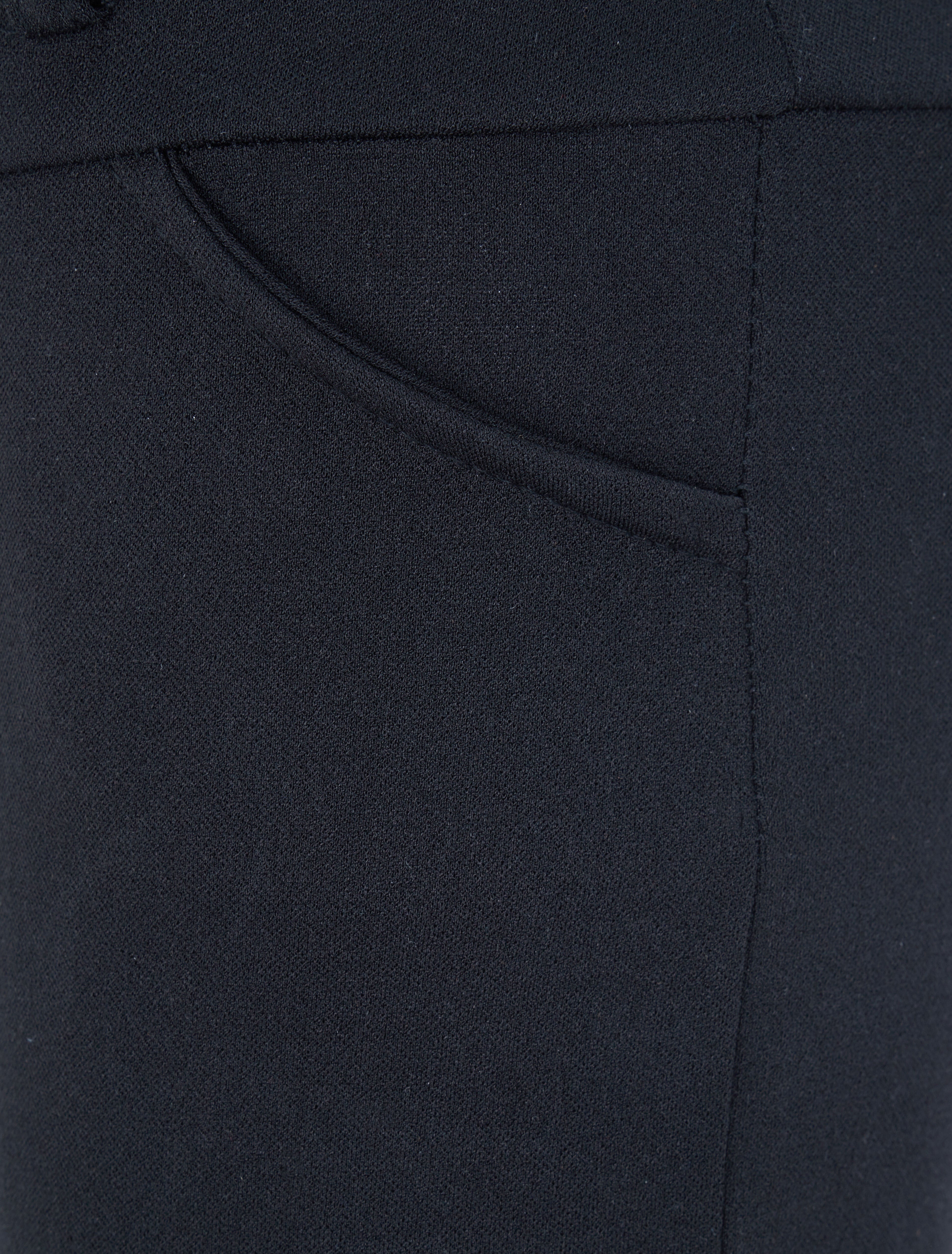 Legging taille basse à poches décoratives - Noir - 3