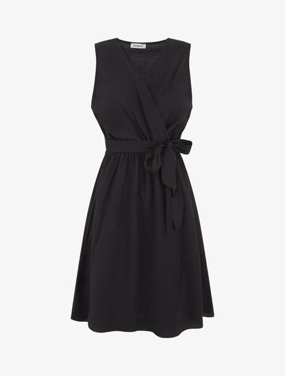 Robe effet portefeuille - Noir - 5
