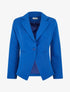 Veste mi-longue à poches décoratives - Bleu roi - 4
