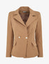 Blazer classique boutonné - Camel - 1
