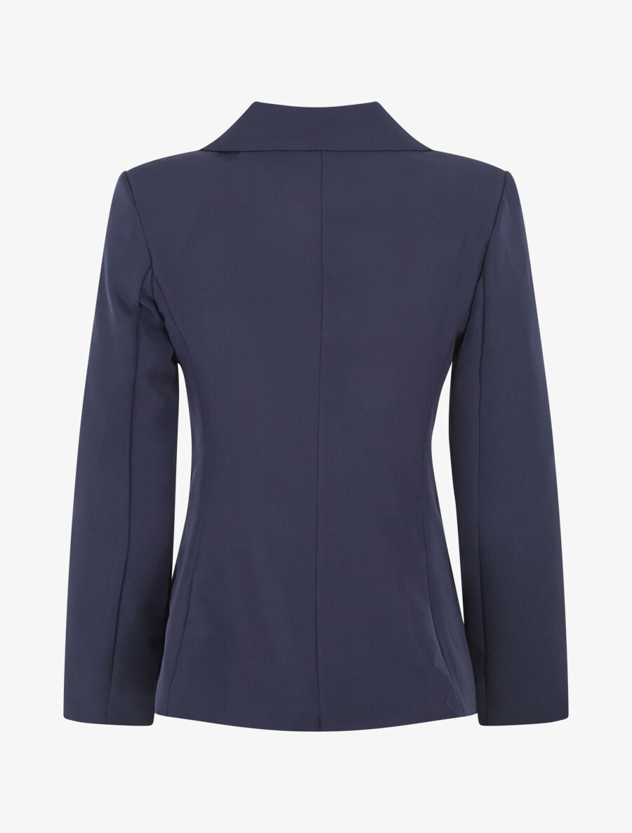 Veste mi-longue classique - Marine - 2