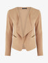 Blazer stretch à poches zippées - Camel - 6
