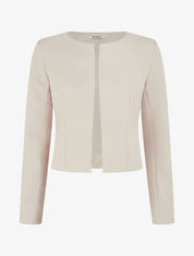 Veste courte ouverte - Beige - 1