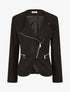 Veste en suédine style perfecto - Noir - 4