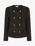 Veste en suédine boutonnée - Noir - 4