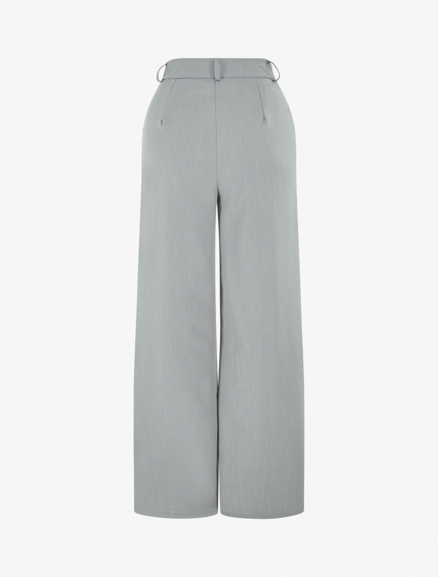 Pantalon trompe l&