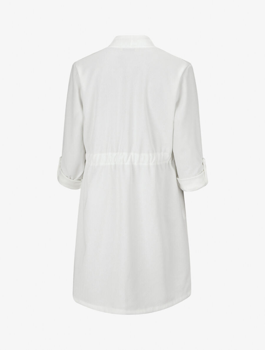 Veste légère à manches retroussables - Blanc - 2