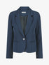 Blazer uni à 1 bouton - Marine - 4