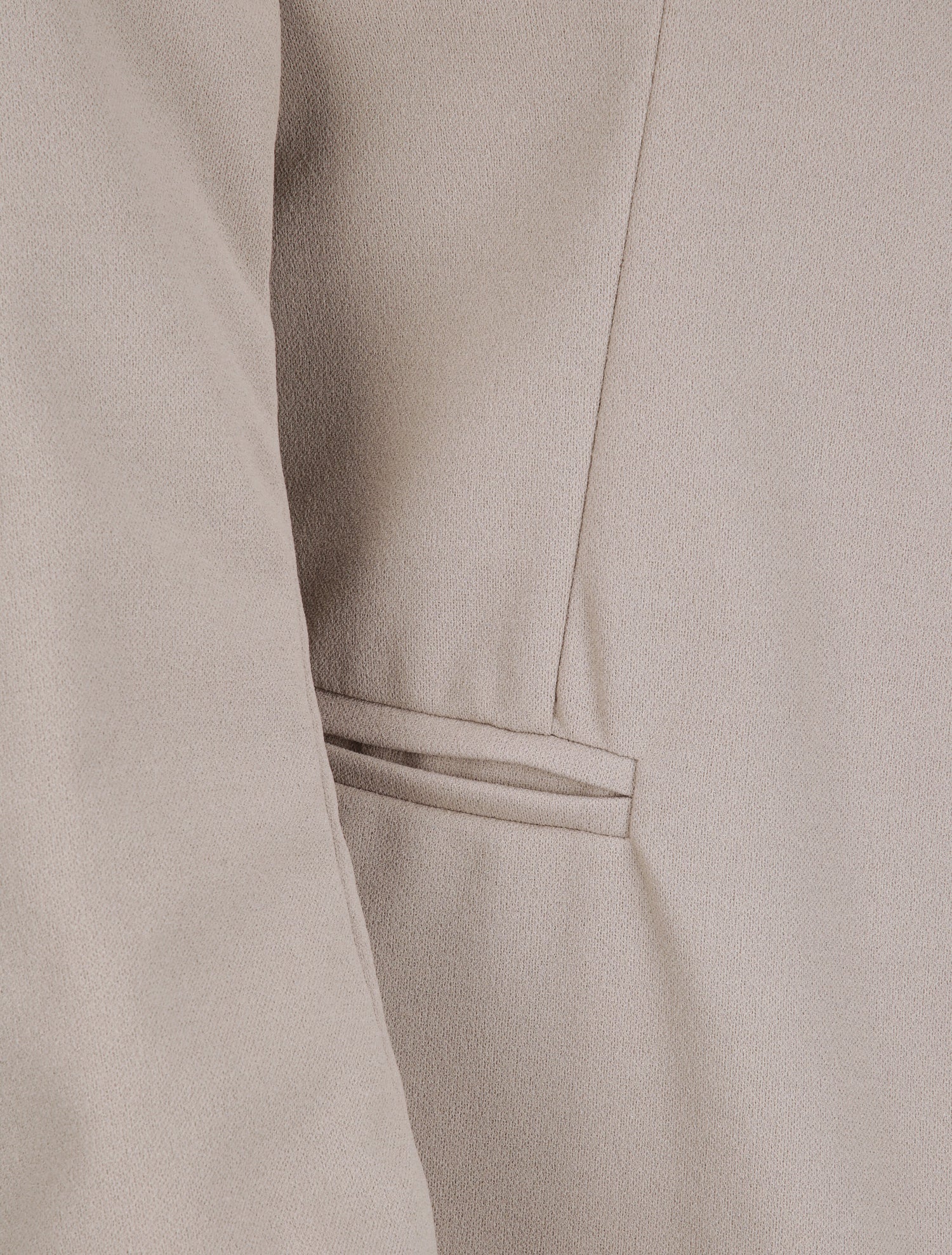 Blazer slim uni à revers imprimé graphique - Gris - 3