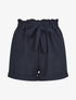 Short uni à revers - Marine - 1