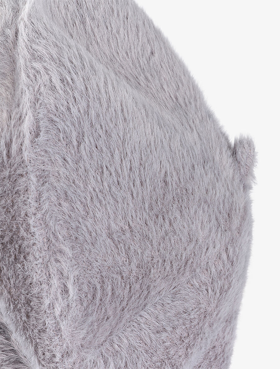 Béret duveteux - Gris - 3
