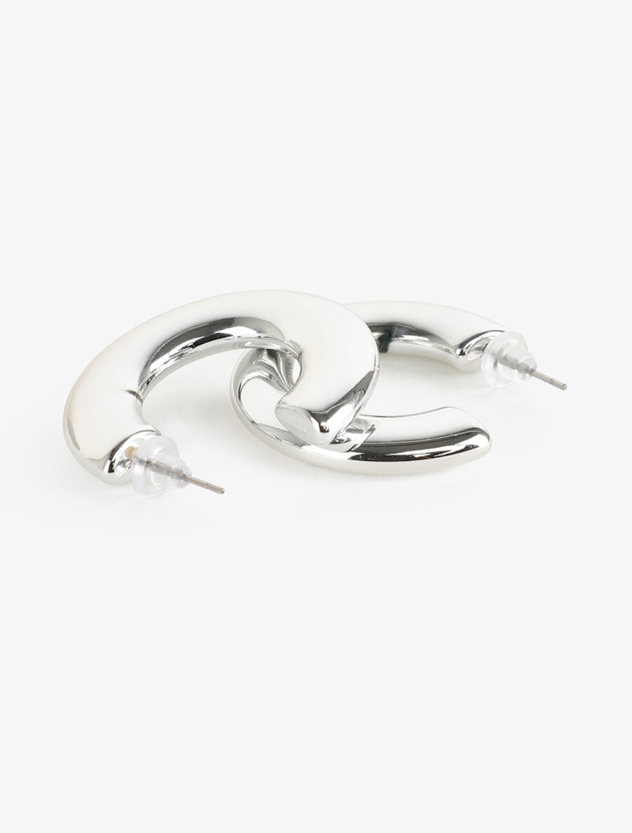 Petites créoles plates - Argent - 2