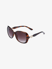 Lunettes de soleil forme ovale - Léopard - 1