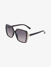 Lunettes de soleil carrés oversize - Marron - 1